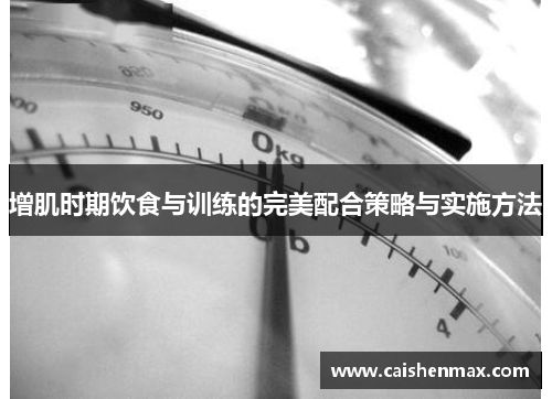 增肌时期饮食与训练的完美配合策略与实施方法